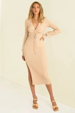 Sundae Muse Veronica Dress / Beige