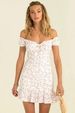 Sundae Muse DRESSES Monroe Dress / Pink Floral