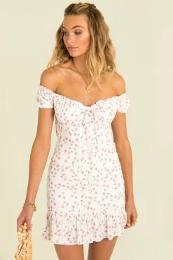 Sundae Muse DRESSES Monroe Dress / Pink Floral