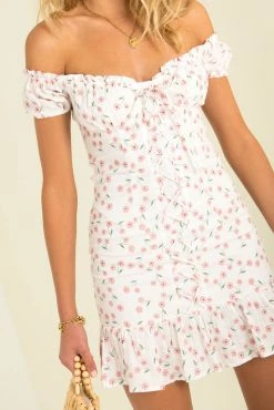 Sundae Muse DRESSES Monroe Dress / Pink Floral