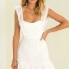 Sundae Muse Evelyn Dress / White DRESSES