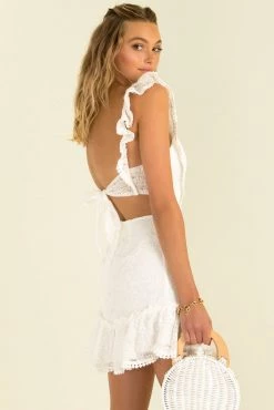 Sundae Muse Evelyn Dress / White DRESSES 15 Sundae Muse Evelyn Dress / White DRESSES