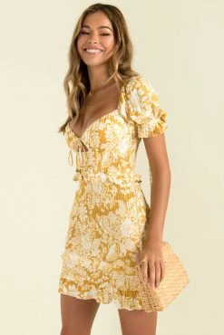 Sundae Muse DRESSES Charlize Dress / Yellow