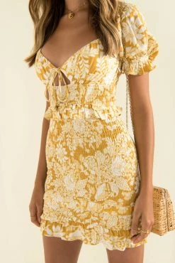 Sundae Muse DRESSES Charlize Dress / Yellow