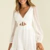 Sundae Muse New Arrivals Hope Playsuit / White