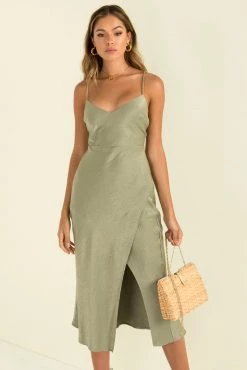 Sundae Muse DRESSES Cressida Dress / Olive