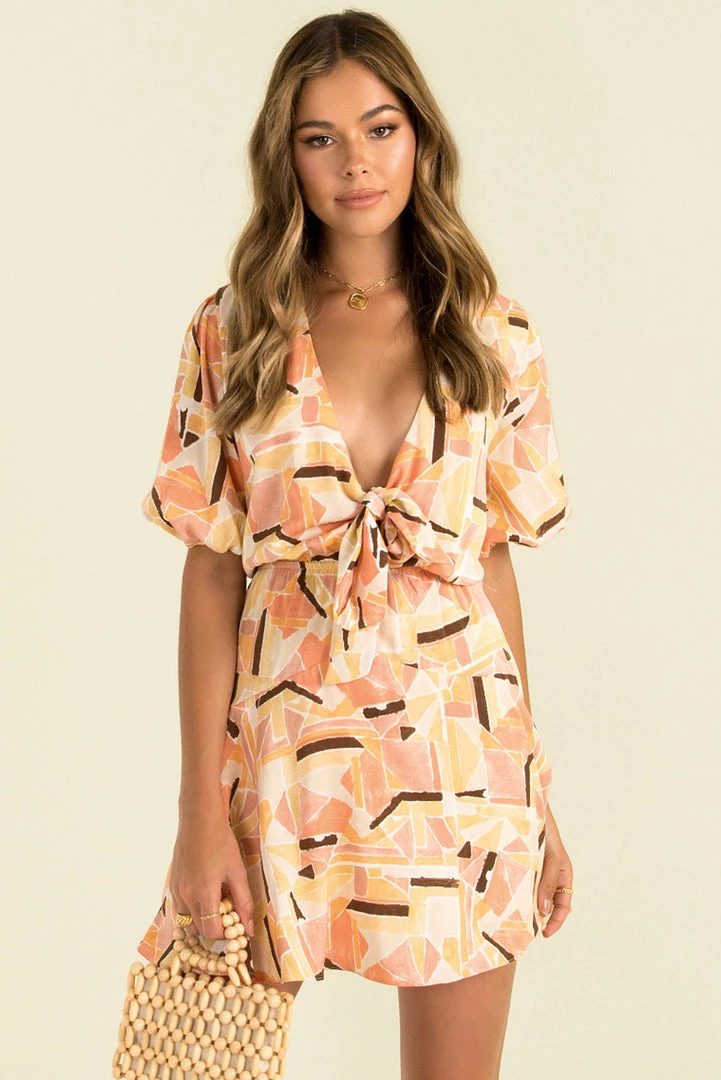 Sundae Muse Siesta Dress / Peach New Arrivals 18 Sundae Muse Siesta Dress / Peach New Arrivals