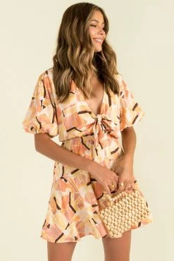 Sundae Muse Siesta Dress / Peach New Arrivals 25 Sundae Muse Siesta Dress / Peach New Arrivals