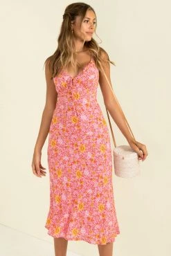Sundae Muse DRESSES Julianna Dress / Pink Floral