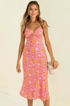 Sundae Muse DRESSES Julianna Dress / Pink Floral