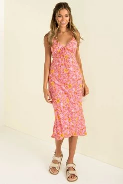 Sundae Muse DRESSES Julianna Dress / Pink Floral