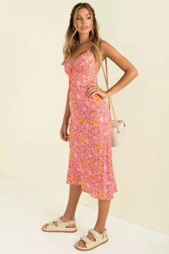Sundae Muse DRESSES Julianna Dress / Pink Floral