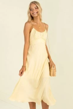 Sundae Muse New Arrivals Adeline Dress / Yellow
