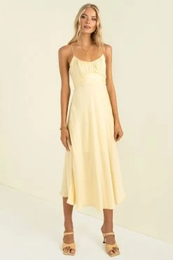 Sundae Muse New Arrivals Adeline Dress / Yellow
