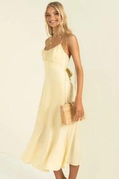 Sundae Muse New Arrivals Adeline Dress / Yellow