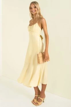 Sundae Muse New Arrivals Adeline Dress / Yellow