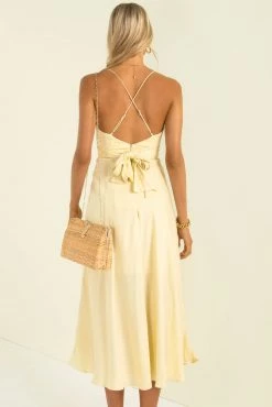 Sundae Muse New Arrivals Adeline Dress / Yellow