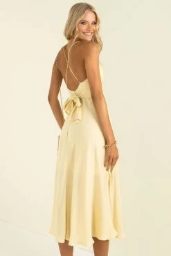 Sundae Muse New Arrivals Adeline Dress / Yellow