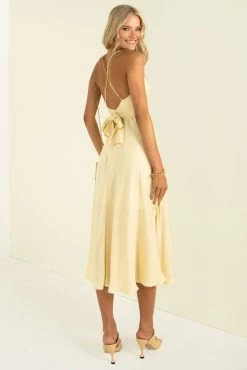 Sundae Muse New Arrivals Adeline Dress / Yellow