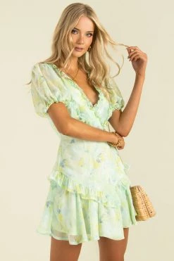 Sundae Muse New Arrivals Alexis Dress / Mint