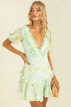 Sundae Muse New Arrivals Alexis Dress / Mint