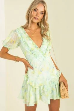 Sundae Muse New Arrivals Alexis Dress / Mint