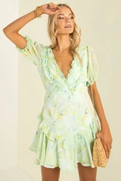 Sundae Muse New Arrivals Alexis Dress / Mint