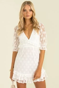 Sundae Muse Abigail Dress / White