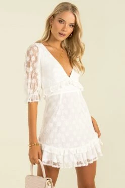 Sundae Muse Abigail Dress / White