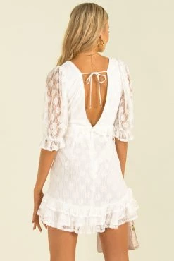Sundae Muse Abigail Dress / White