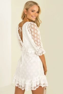 Sundae Muse Abigail Dress / White