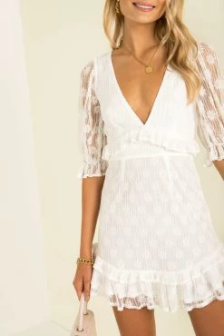 Sundae Muse Abigail Dress / White