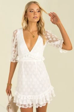 Sundae Muse Abigail Dress / White