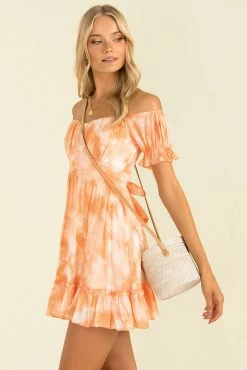 Sundae Muse Willa Dress / Orange DRESSES