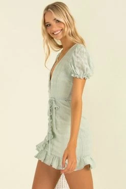 Sundae Muse DRESSES Adrianna Dress / Sage