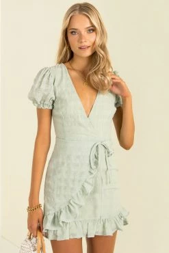 Sundae Muse DRESSES Adrianna Dress / Sage