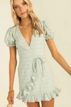 Sundae Muse DRESSES Adrianna Dress / Sage