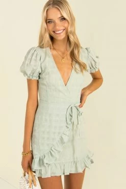 Sundae Muse DRESSES Adrianna Dress / Sage