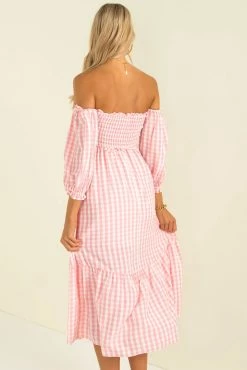 Sundae Muse New Arrivals Sierra Dress / Pink Check