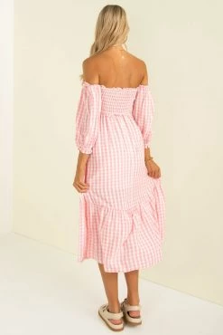 Sundae Muse New Arrivals Sierra Dress / Pink Check