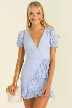 Sundae Muse Adrianna Dress / Blue
