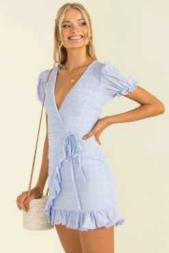 Sundae Muse Adrianna Dress / Blue