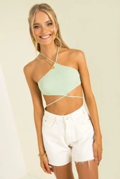 Sundae Muse Ava Top / Mint Tops 14 Sundae Muse Ava Top / Mint Tops