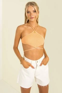 Sundae Muse Tops Ava Top / Orange