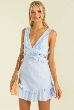 Sundae Muse Adele Dress / Sky New Arrivals