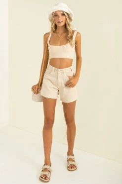 Sundae Muse Brooke Top / Beige 17 Sundae Muse Brooke Top / Beige