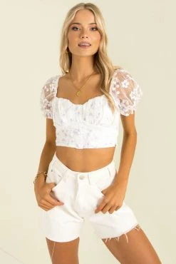 Sundae Muse Angelique Top / Lilac Floral