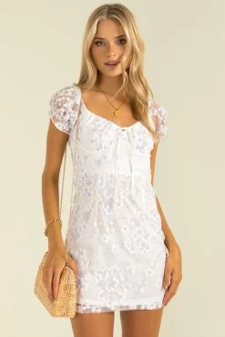 Sundae Muse Angelique Dress / Lilac Floral DRESSES 15 Sundae Muse Angelique Dress / Lilac Floral DRESSES