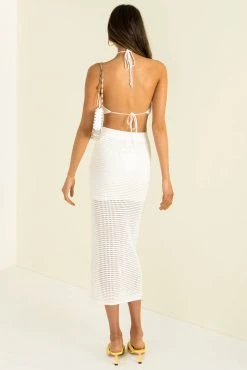 Sundae Muse Sets & Co-ords Zeta Skirt / White