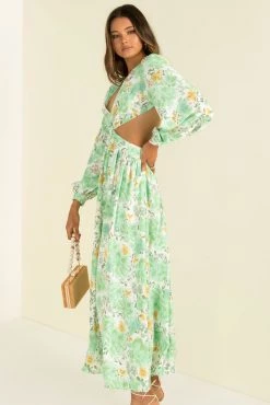 Sundae Muse New Arrivals Havana Dress / Green